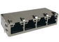 XRJH-04D-5-HJ1-190 Rj45 10/100/1000Mbps Filter Shielded W/LED 8P10C