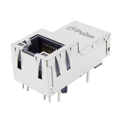 O jaque 1000 vertical LINK-PP da base-T compatível do pulso J1V-U2100NL Rj45 com YG/G conduziu