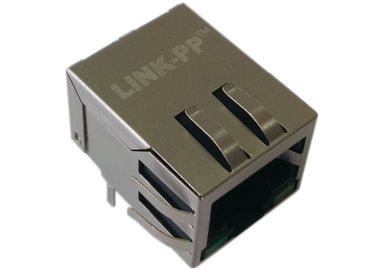 O diodo emissor de luz verde Rj45 LPJ0012GFNL escolhe o Ethernet modular 10/100Mbps da tomada do porto