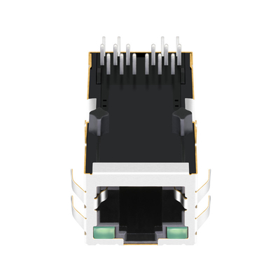 1840744-7 diodo emissor de luz magnético de Jack RJ45 1000BASE-T Tab Up G/G