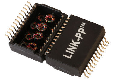 Único transformador discreto 000-7367-37 de Gigabit Ethernet do porto magnético para ethernet