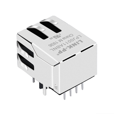 Conector magnético de alta velocidade Rj45 Modular J00-0065NL Com LEDs