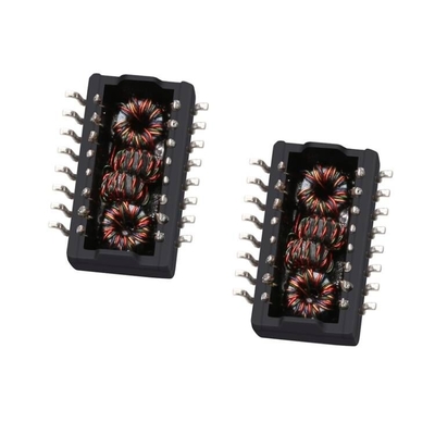 H1102FNL Transformadores LAN Módulo 100BASE-TX Porta única H1102NLT