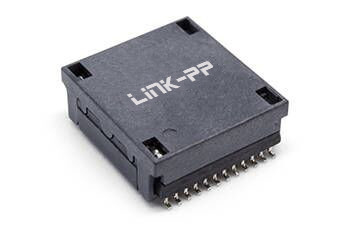 4pr PoE+ HD8004FNL SMT LAN Modulo magnético Compatível com a ROHS