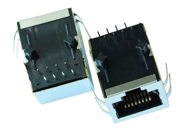 ARJ11A-MDSN-MU2 conector do porto dos ethernet RJ45 único para 10/100 de BASE-T magnético