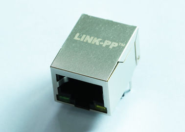 1x1 porto 1000BASE-T POE+ RJ45 Jack modular com transformador LPJG0926-7HENL