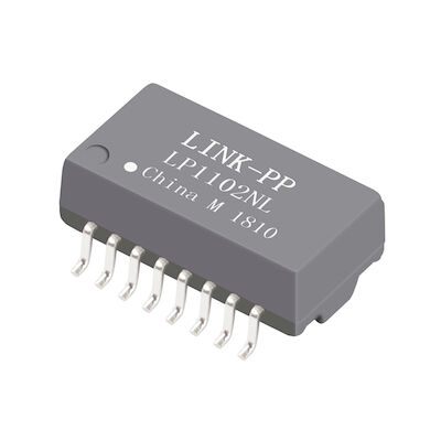 BASE do transformador 10/100 do isolamento dos ethernet de TS6121C - T LP1102NL