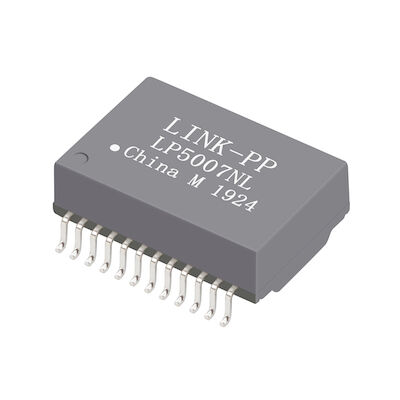 O transformador 10/100/1000 BASE-T do gigabit dos ethernet de LP5007NL escolhe o porto SMT