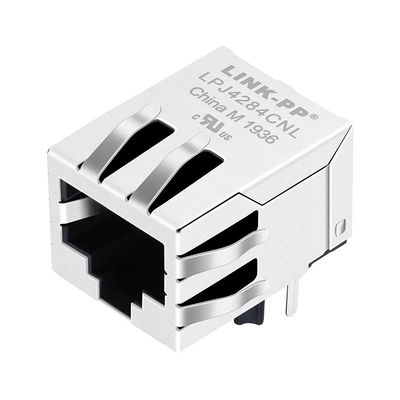 RJP-003TC1 RJ45 Conector com Magnéticos 10/100Mbps PoE MagJack
