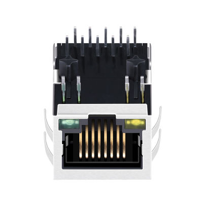 HR861153C 1×1 10/100Base-TX PoE RJ45 MagJack LPJ0284GDNL