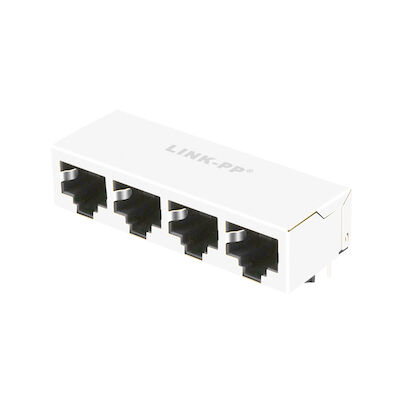 XFATM2-C4-4 10/100 inventário LPJF46287CNL-2 do conector dos ethernet RJ45 do porto da base-T 1x4
