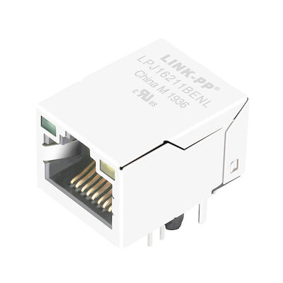 Conector portuário LPJ16211BENL do ângulo direito de 100 bases-T RJ45 de HR915340A único