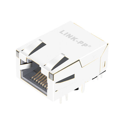 Única aba 1000 portuária da base-T 7499111615 ACIMA do conector fêmea LPJK7036-8A98NL dos ethernet RJ45