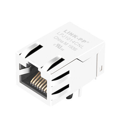 PWB portuário Jack LPJ1014CNL da base-T RJ45 de MJF13T25U-KF06B3-0808-LF 100 único
