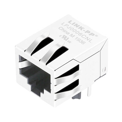 Os ethernet RJ45 de 13F-69ND2NL 10/100 Mbit protegeram Jack LPJ0006CNL