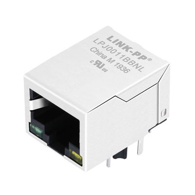 Único porto de LU1T041C-43 LF/LU1S041F-43 LF RJ45 filtro de 10/100 BASE-TX