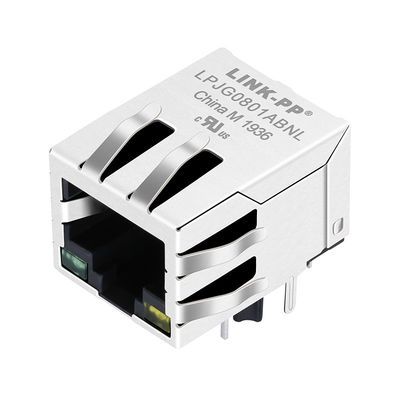 KLA1T109-43 LF RJ45 magnético Jack, fósforo ATMEGA88PV-10MUR para o interruptor do gigabit