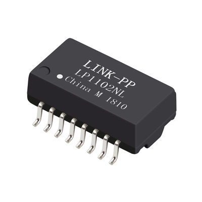 H1102HL | Áudio dos transformadores dos ethernet de LP1102NL & sinal magnéticos 10/100Mbps