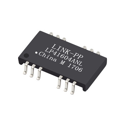 Transformadores magnéticos LP41604ANL 1500V Hipot dos ethernet da base-T HR681686 10/100