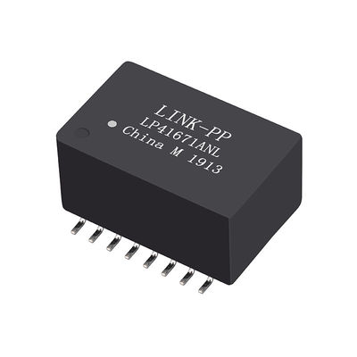 Isolamento de alta tensão Lan Magnetic Telecom Transformer LP41671ANL-6 de XFATM9ULR1 4800V PoE+