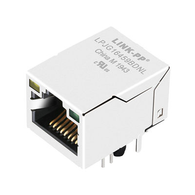 Montagem 1000 de superfície dos ethernet Rj45 da base-T de JXD1-0026NL Jack With Integrated Ethernet Magnetics