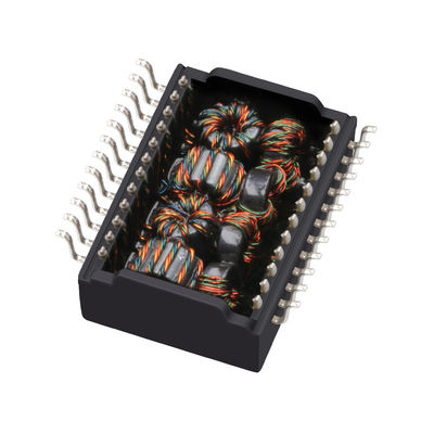 Ponto de entrada do transformador das telecomunicações de L22T003-3 Gigabit Ethernet/POE+ 802.3af Lan Magnetics LP6096ANL