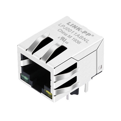 JD0-0009NL escolhem o porto RJ45 Jack com Magnetics de 10/100 bases-T