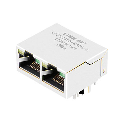 Rede 1000 magnética modular do porto de Tab Up 1x2 da base-T de JXD1-2016NL Rj45 Jack