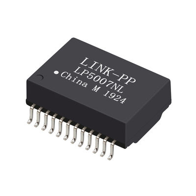 O tipo 1CT SMD 1500Vrms da montagem da superfície do transformador do gigabit de G24102MK abre o encabeçamento