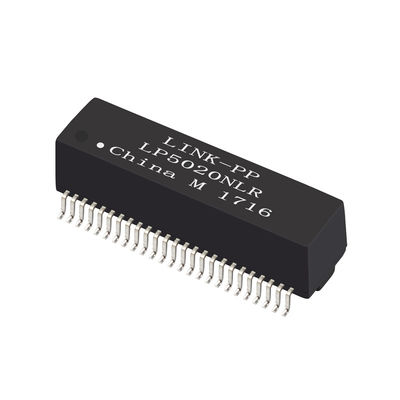 Rede magnética 50pins HX5020FNLT do gigabit de SMT dos transformadores do porto duplo, HX5020FNL