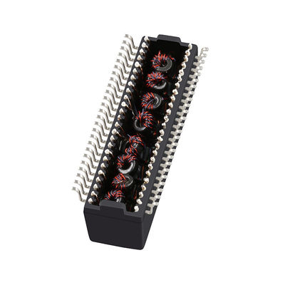 Módulo Slimline do transformador do isolamento do gigabit do porto duplo do Pin de TG1G-E220NWLF SMD 50