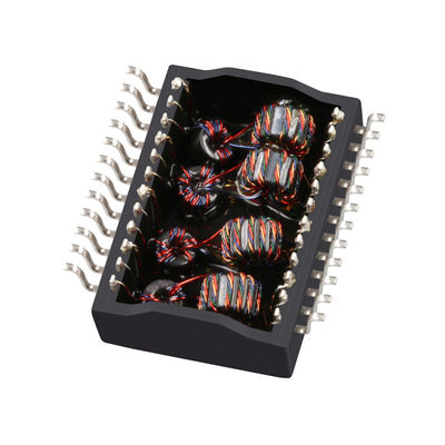 Transformador das telecomunicações de TG5G-HP6NZ5IF 24Pin 5G 600mA POE+ SMD