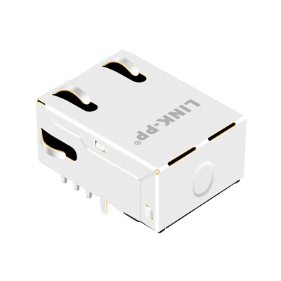 10G base-T Tab Up 1 RJ45 magnético portuário Jack G15-111T-076C