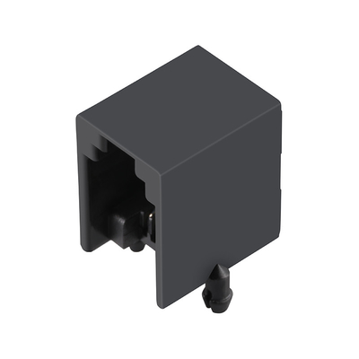 Um ângulo direito 6p2c Tab Up Unshielded Rj 11 Jack modular E5362-3006g2-L de 90 graus