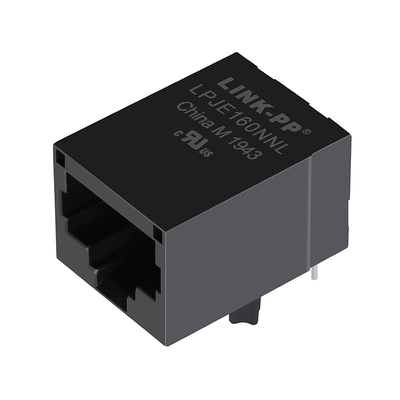 SS-7188-NF LPJE160NNL compatível 8P8C Tab Down RJ45 Jack Without Integrated Magnetics modular