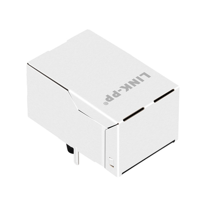 Ethernet Jack Tab Up No Leds do porto Rj45 da base-T 1x1 de SI-80081-F 100