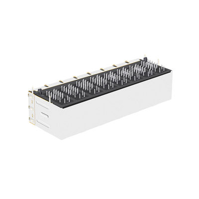 PWB do porto FR4 dos conectores fêmeas 2x8 da base-T RJ45 de JT5-2810NL 10G