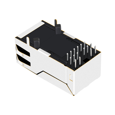 A base-T 0875-1X1T-B2 1000 Tab Up 1 RJ45 portuário Jack With modular OG/Y conduziu