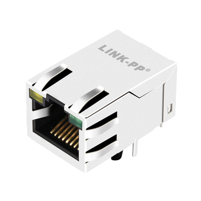 A base-T 1000 de 0875-1AX1-BH Tab Up Rj45 integrou PIN G/Y de Jack 10 conduzido