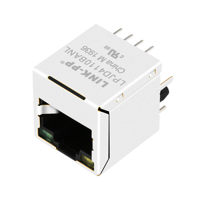 Amarelo vertical do conector RJ45 da base-T RJ4530H-R01 100/folha de dados verde do diodo emissor de luz LPJD4110BANL